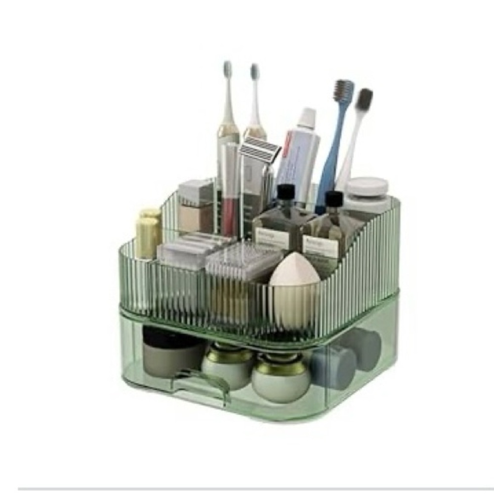 Green Multi-Compartment Organizer